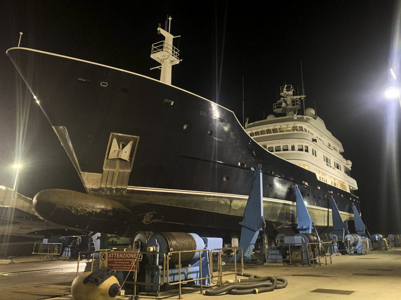 M/Y Grand Rusalina, a 59.74 m Trinity Yachts explorer whose refit was managed by WOSA