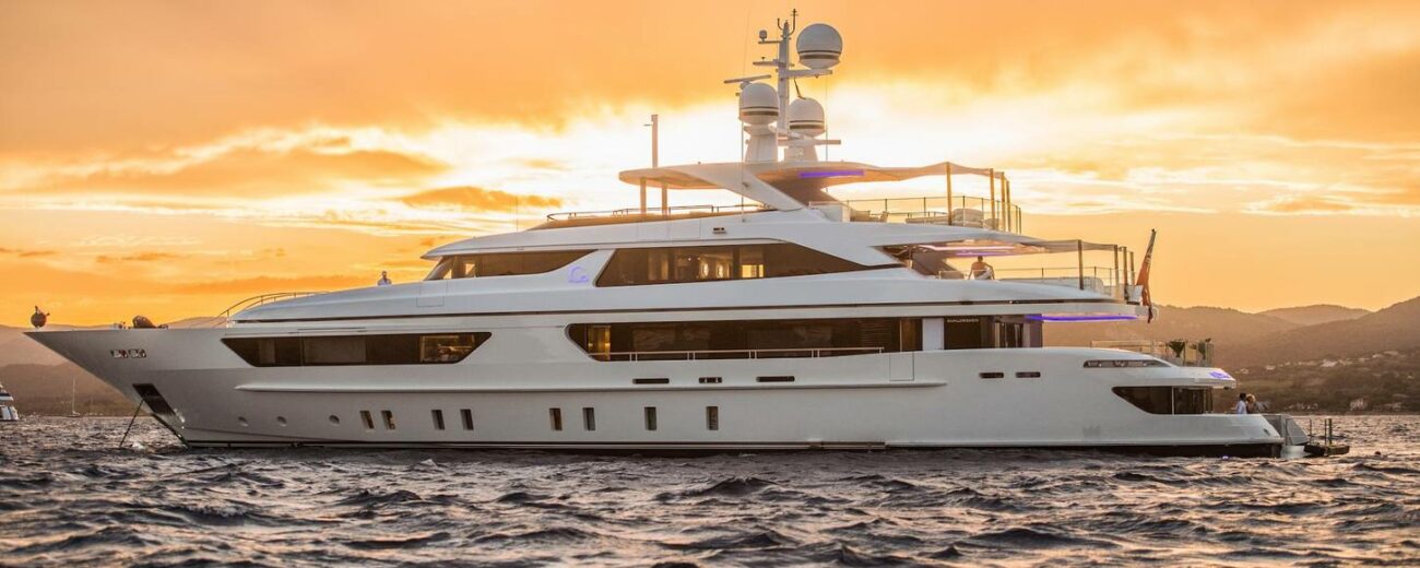 M/Y Scorpion, a 46 m Sanlorenzo 46Steel whose refit was managed by WOSA