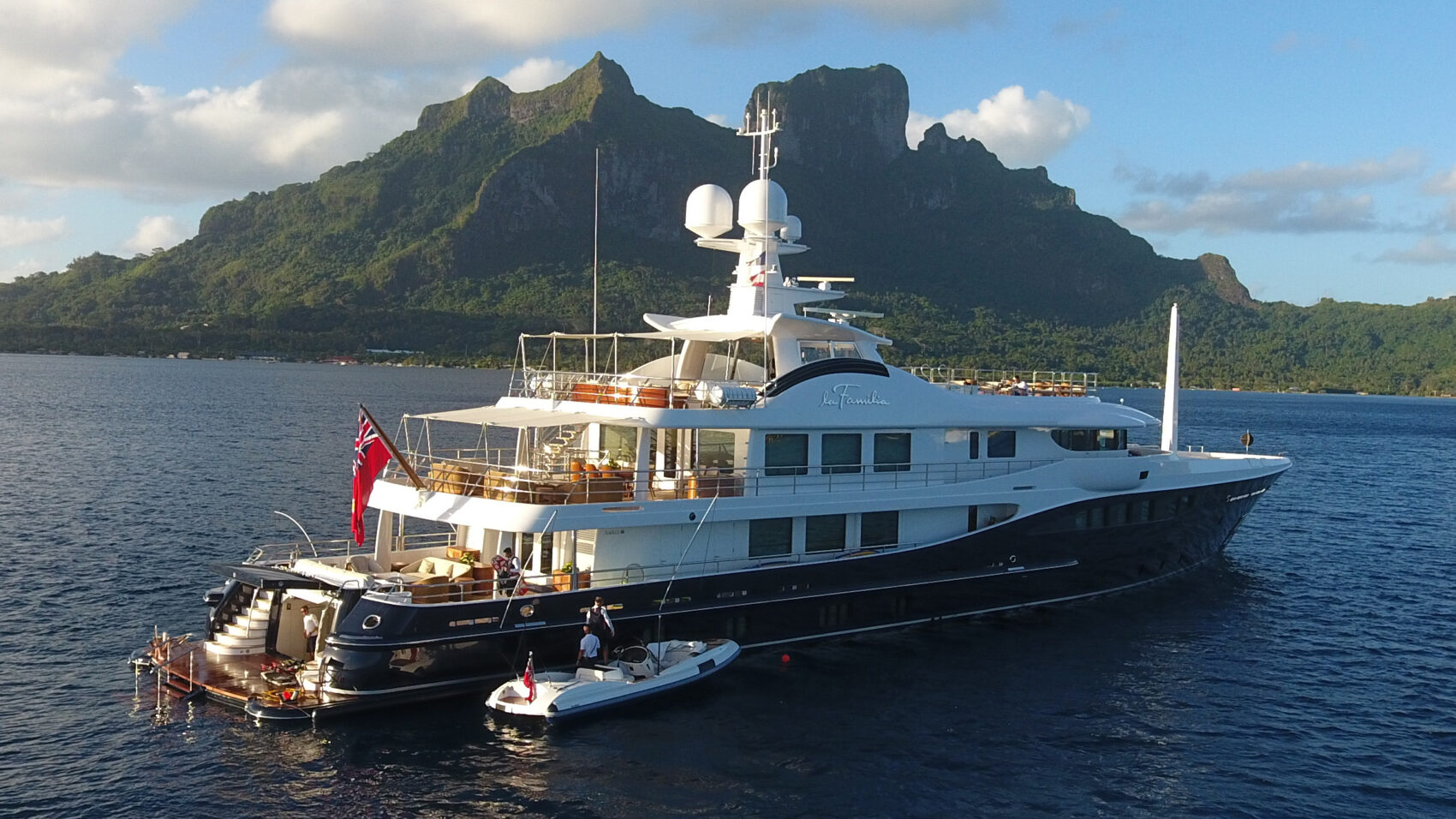 M/Y La Familia, a 55 m Amels 180 whose refit was managed by WOSA