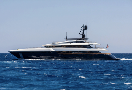 M/Y OM, a 48.68 m Rossinavi whose refit was managed by WOSA