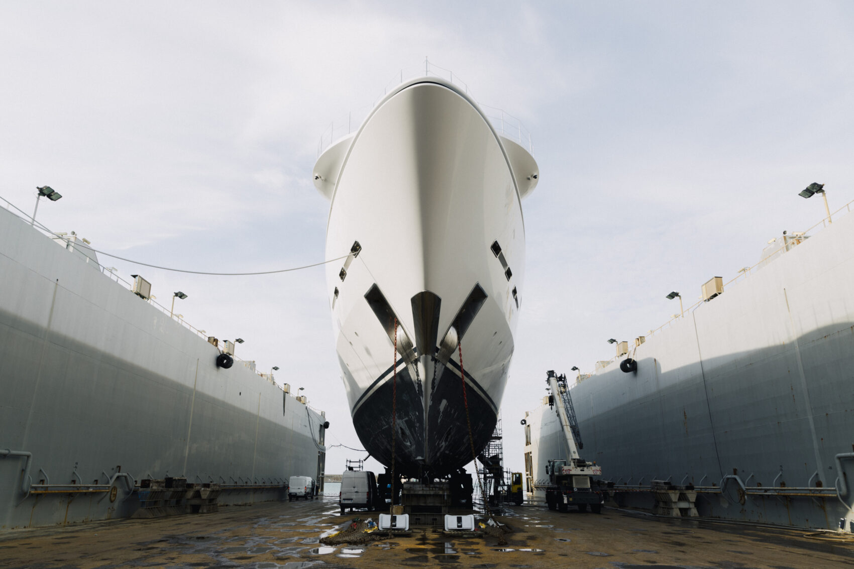 M/Y Quantum of Solace, a 72.6 m Turquoise Yachts whose refit was managed by WOSA