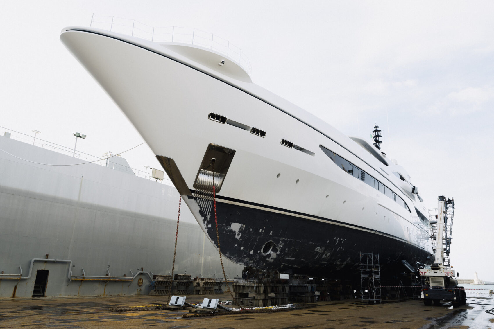 M/Y Quantum of Solace, a 72.6 m Turquoise Yachts whose refit was managed by WOSA